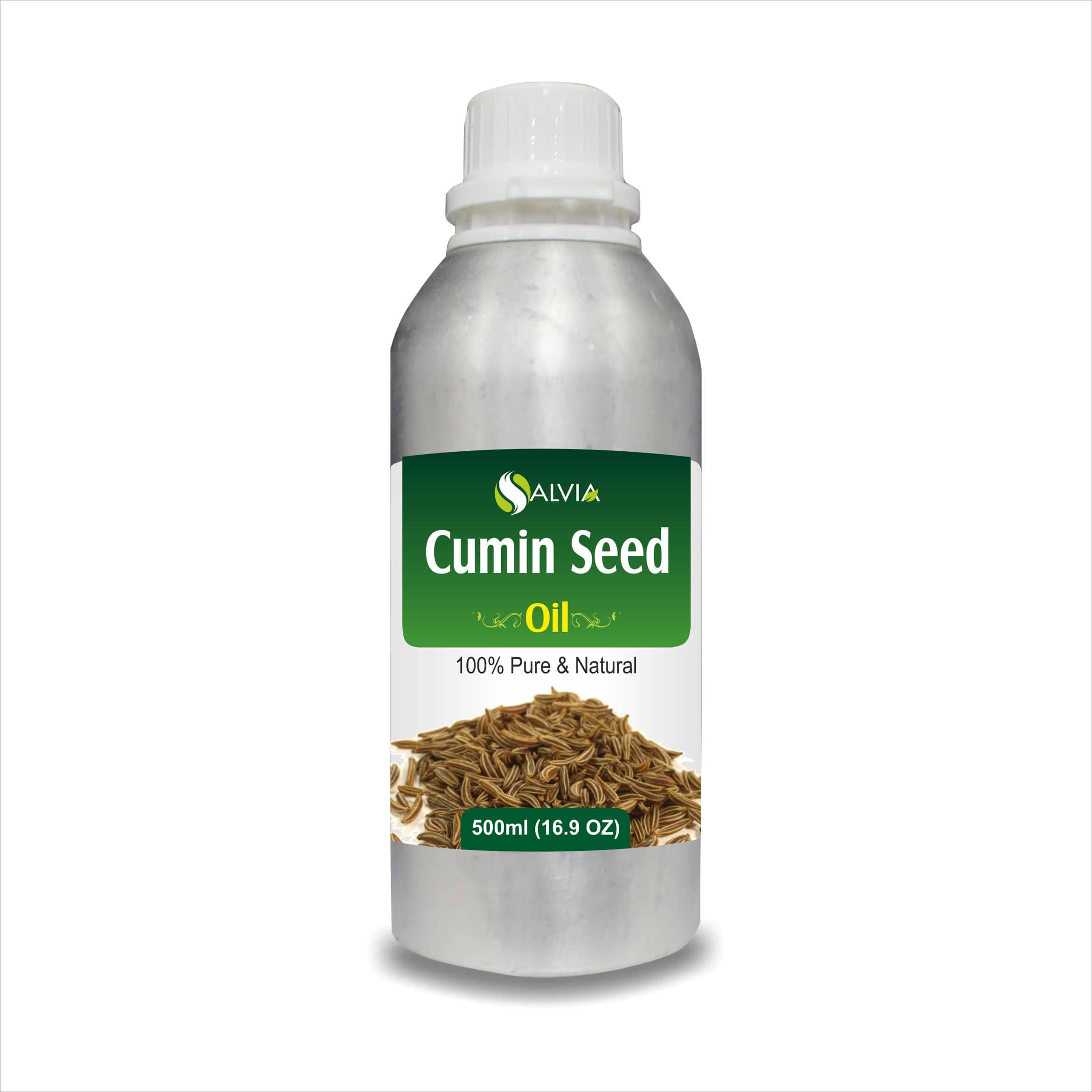 Salvia Natural Essential Oils 500ml Cumin Seed Oil (Cuminum Cyminum) 100% Natural Pure Essential Oil